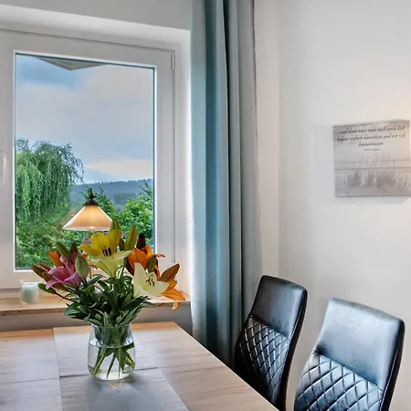 Ferienwohnung Gluecksmomente Habichtswald Exterior foto
